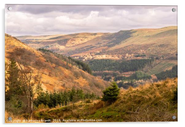 Abercynafon, Brecon Beacons Acrylic by KB Photo