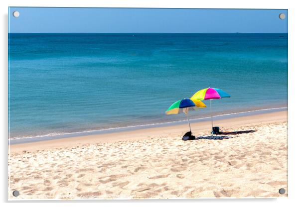 Beach life Acrylic by Kevin Hellon