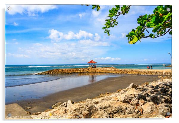 Sanur beach, Bali, Indonesia Acrylic by Kevin Hellon
