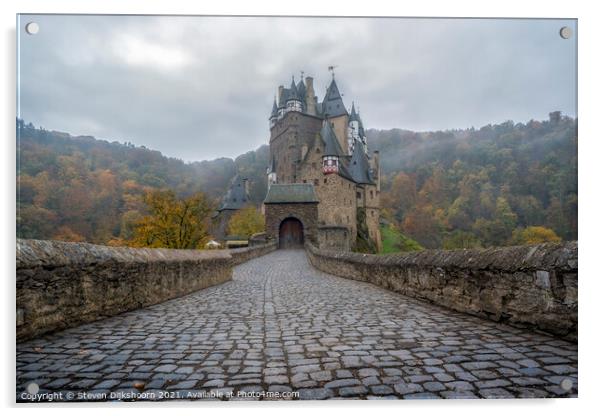Eltz Castle in Germany Acrylic by Steven Dijkshoorn