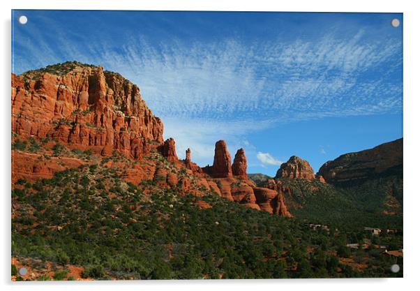 Sedona Sky Acrylic by Neil Gavin