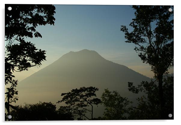 Guatemalan Dawn 2 Acrylic by Neil Gavin