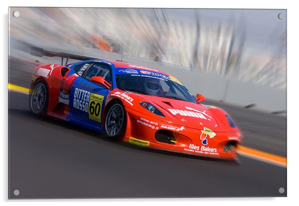 Rosso Racing Acrylic by Peter West