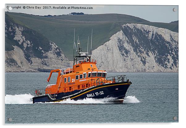 RNLB Earnest and Mabel Acrylic by Chris Day