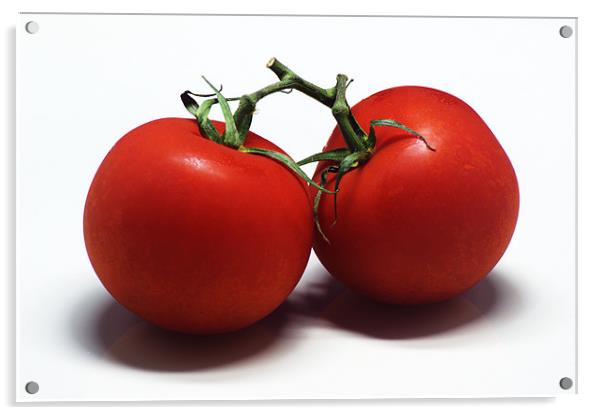 Tomatoes Acrylic by Chris Day
