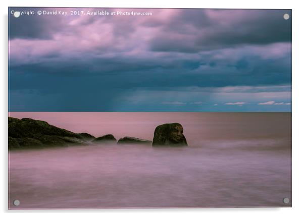 Cleveleys Ogre Acrylic by David Kay