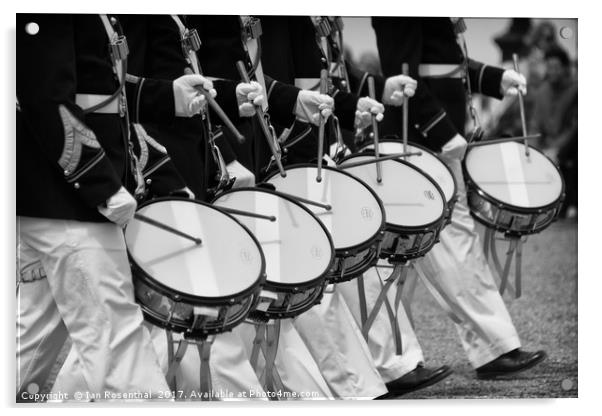 Dutch Royal Marine Band Acrylic by Ian Rosenthal