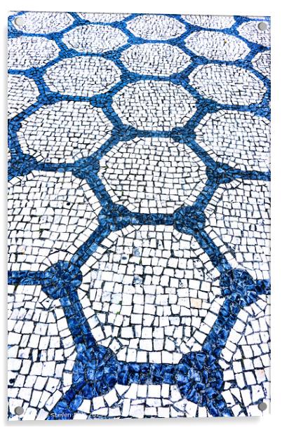 CALÇADA – PORTUGAL’S DISTINCTIVE MOSAIC PAVEMENTS Acrylic by Steven Dale