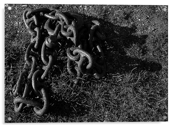 Chains Heybridge Basin Acrylic by Steven Dale