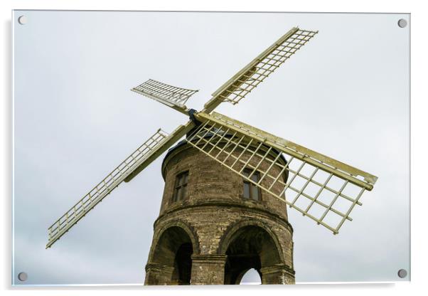 Chesterton windmill Acrylic by Wael Attia