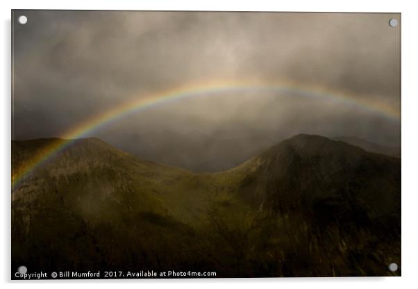 Glencoe Rainbow Acrylic by Bill Mumford