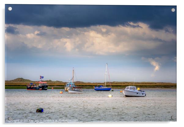 Blakeney Point a Picturesque Haven  Acrylic by Jim Key