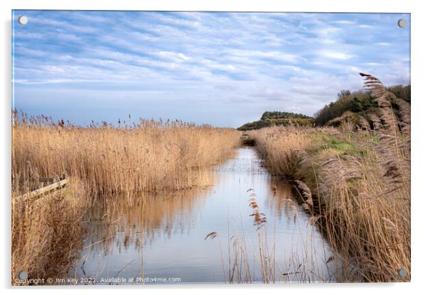 Cley next the Sea Norfolk Acrylic by Jim Key