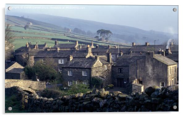 Thwaite in the Yorkshire Dales Acrylic by Derek Daniel