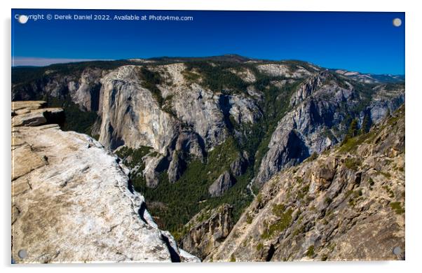 Yosemite, California Acrylic by Derek Daniel