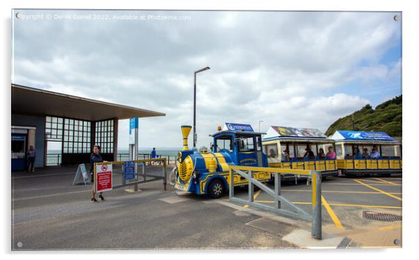 Bournemouth Belle Land Train Acrylic by Derek Daniel