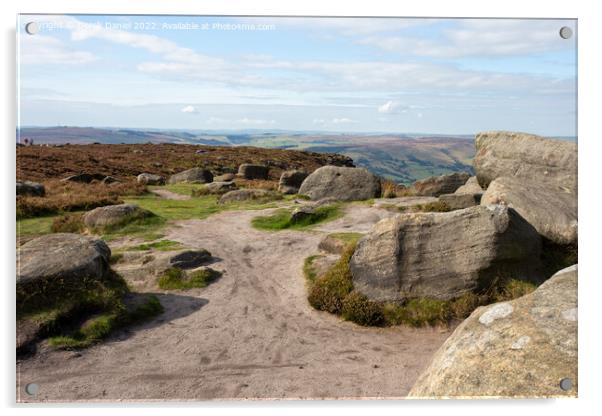 Higger Tor Acrylic by Derek Daniel