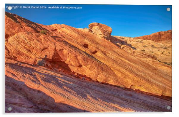 Valley Of Fire State Park Acrylic by Derek Daniel