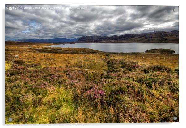 Loch Tollaidh Acrylic by Derek Daniel