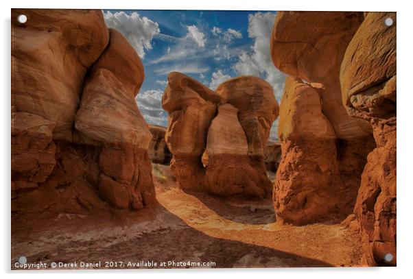 The Devils Garden, Escalante, Utah Acrylic by Derek Daniel