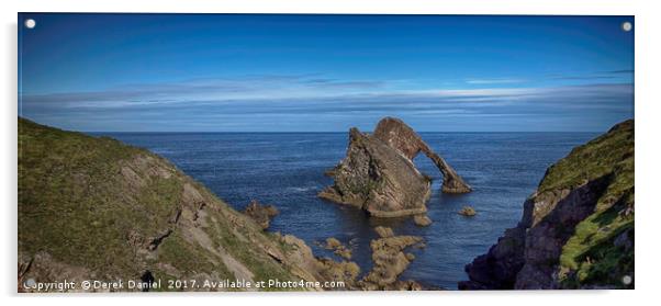 Bow Fiddle Rock Acrylic by Derek Daniel