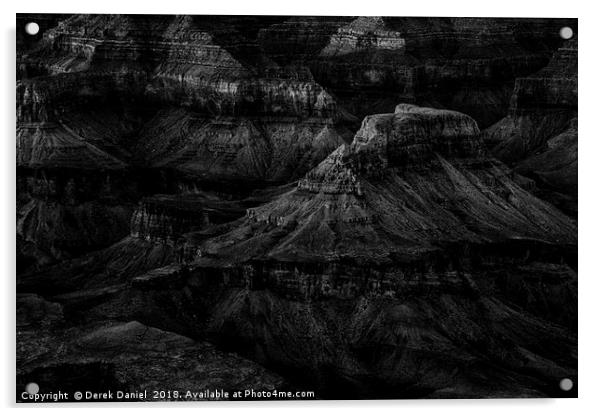 Grand Canyon Acrylic by Derek Daniel