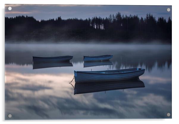 Loch Rusky Acrylic by overhoist 