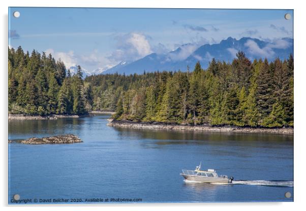 Tofino, Vancouver Island Acrylic by David Belcher