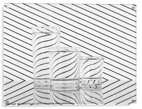 Reflection, refraction Acrylic by Judith Flacke