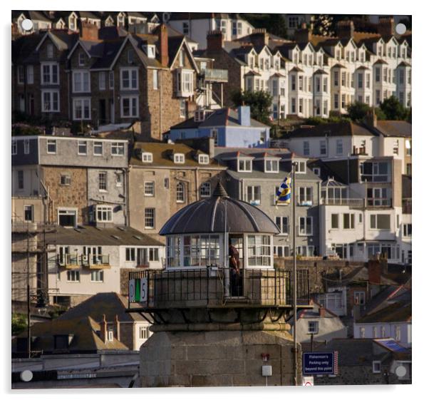 St Ives, Cornwall Acrylic by Andrew Sharpe