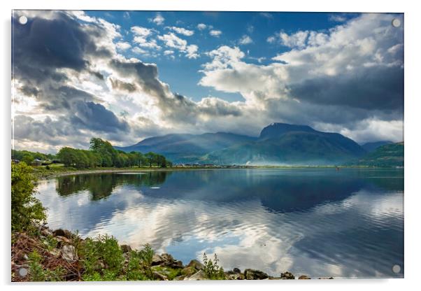 Ben Nevis Acrylic by Andrew Sharpe