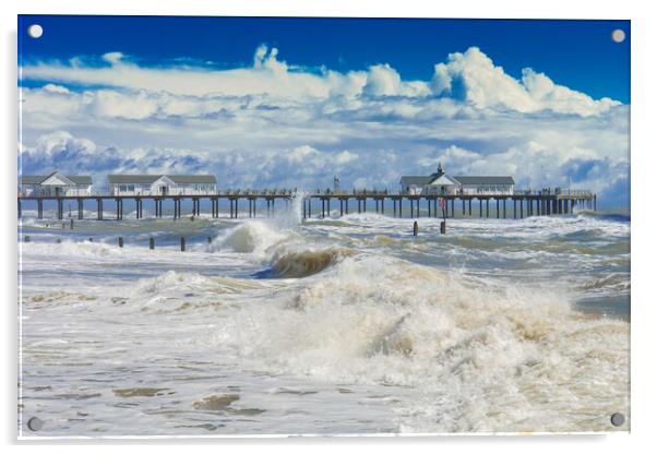 Southwold, Suffolk Acrylic by Andrew Sharpe