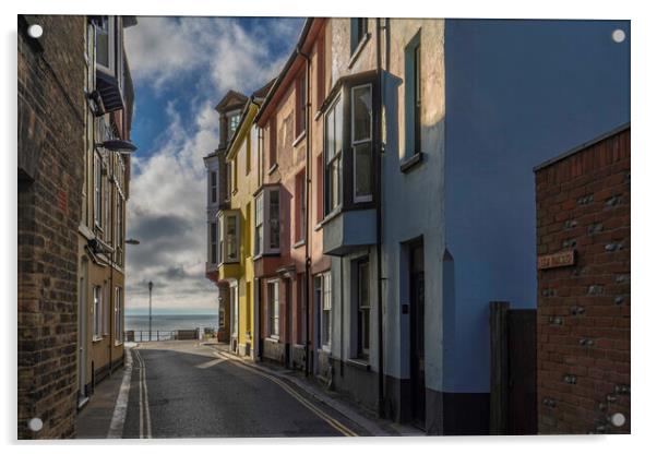 Tucker Street, Cromer, Norfolk Acrylic by Andrew Sharpe