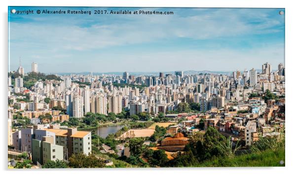 Belo Horizonte, Minas Gerais, Brazil Acrylic by Alexandre Rotenberg