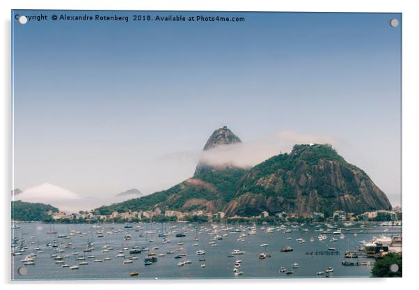 Sugarloaf Mountain, Rio de Janeiro Acrylic by Alexandre Rotenberg