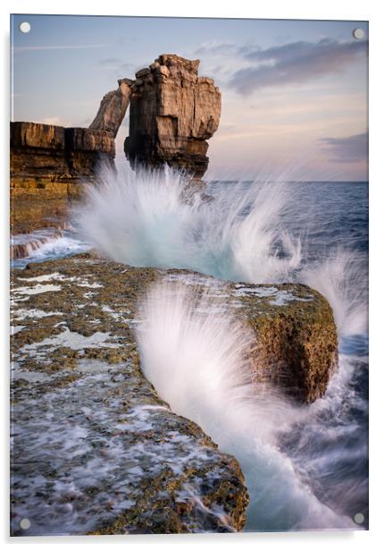 Pulpit Rock Acrylic by Daniel Farrington