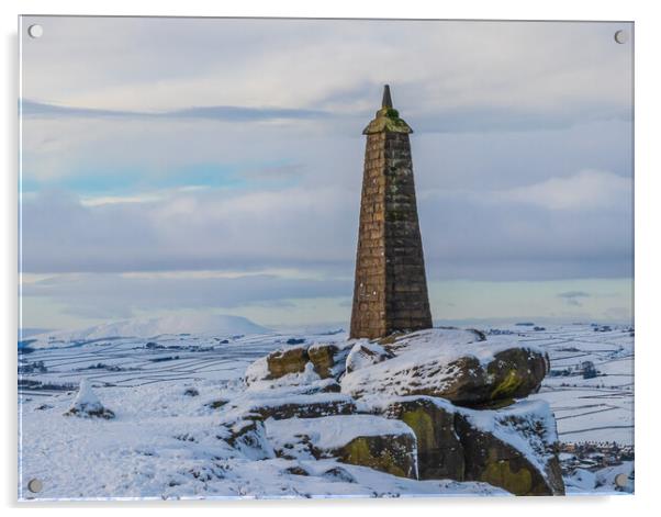 Wainmans Pinnacle at Cowling  Acrylic by Tony Keogh