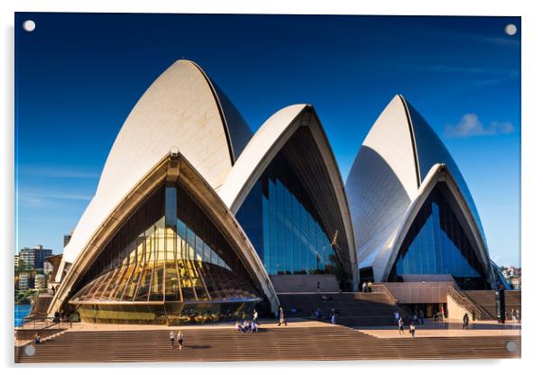 Iconic Sydney Opera House Acrylic by Andrew Michael