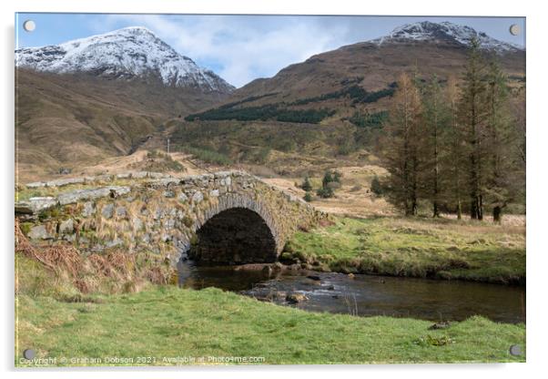 'Butter Bridge', Scotland  Acrylic by Graham Dobson