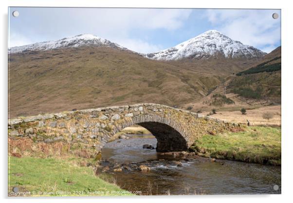 'Butter Bridge', Scotland Acrylic by Graham Dobson
