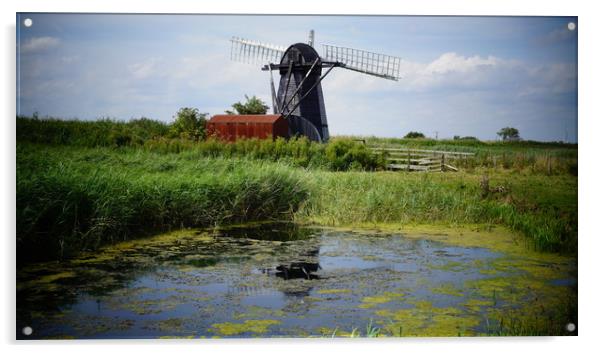         Picture Perfect Windmill Acrylic by Matthew Balls
