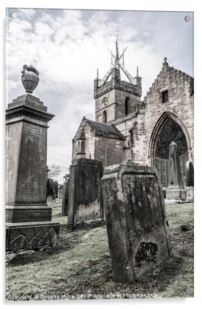 St.Michael's Parish Church, Linlithgow Acrylic by Douglas Milne