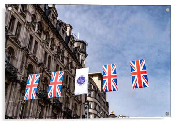 Banners and flags Acrylic by Clive Wells