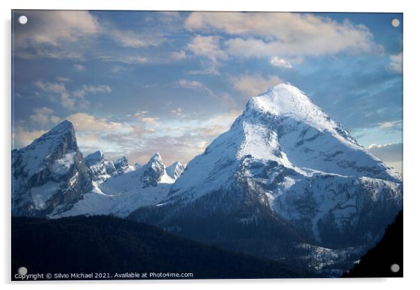 JENNER Berchtesgadener Alpen Acrylic by Silvio Michael