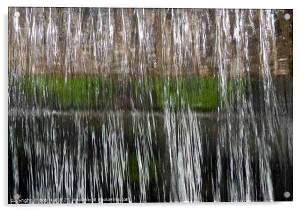 Waterfall Acrylic by Bob Hall
