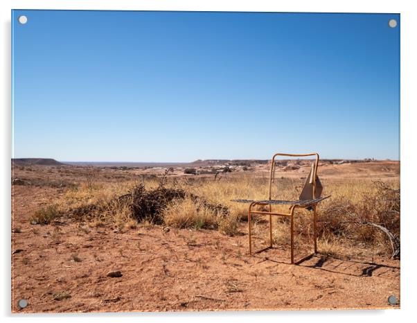  Take a seat Acrylic by Sophie Shoults