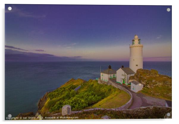 Start Point sunset Acrylic by Ian Stone