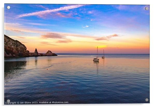 Anstey’s Cove Acrylic by Ian Stone