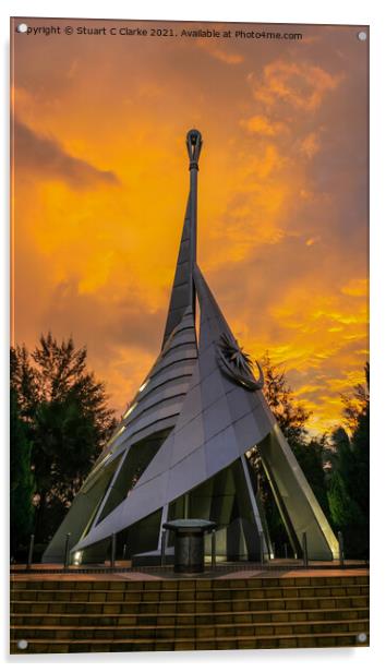 Taman Putra Perdana Acrylic by Stuart C Clarke