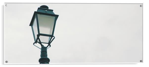 Street Lamp in Chester, England Acrylic by Iacopo Navari